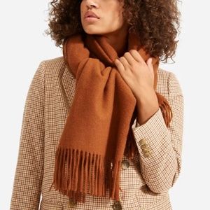 NWT | Everlane | The Wool-Cashmere Blanket Scarf in Cider